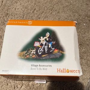 Skull rider dept. 56 village piece